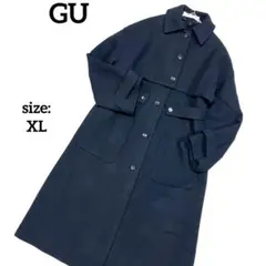 【新品未使用】 完売品 GU rokh コラボ 2ピース ロングコート XL