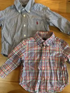 Ralph Lauren チェック柄シャツ 12M