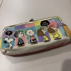 PEANUTS がま口ポーチ スヌーピー