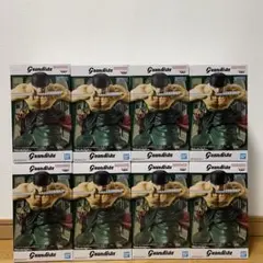 ワンピース　Grandista　ゾロ　フィギュア　まとめ売り8点セット