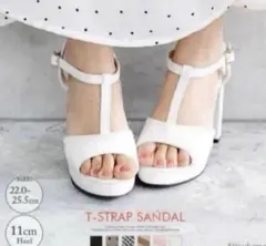 新品 チャンキーヒール ハイヒール