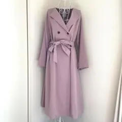 ★完全未使用★ROSE BUD ノーカラーコート ピンク 定価17,600円