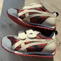 【極美品】ファミリア×asics キッズスニーカー　 16.5cm
