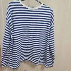 chocolat a la mode ストライプ長袖Tシャツ