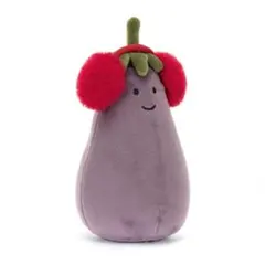 ジェリーキャット jellycat ナス なす ぬいぐるみ 正規品 大きめ