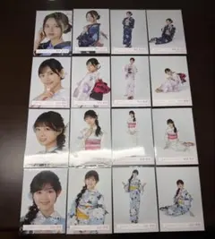 櫻坂46 2025 浴衣　4期生　4種コンプ