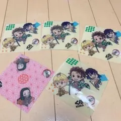 鬼滅の刃×くら寿司　コラボ　ノベルティ　シート　5枚セット