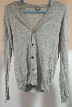 カーディガン グレー