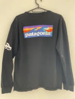 patagonia ブラック M ロングスリーブTシャツ