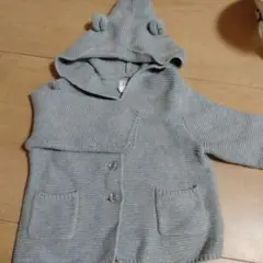 baby GAP くま耳ニットパーカー 80
