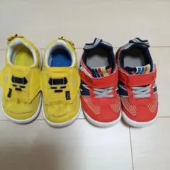 14.5cm,15.0cm (2足セット)イフミー ドクターイエロー、レッド