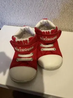 ミキハウス 赤 スニーカー ファーストシューズ12.5cm