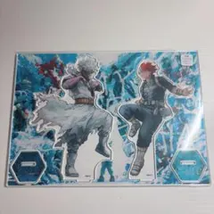 ヒロアカ 原画展 MEGAアクリルスタンド 轟焦凍 轟燈矢 荼毘