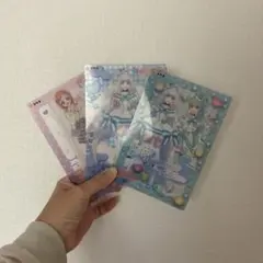 わんだふるぷりきゅあ　キラキラ　クリアカード　コリス　食玩　3枚セット