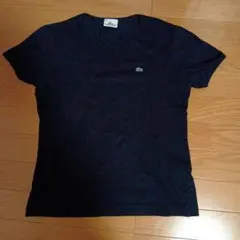 LACOSTE ラコステ 半袖Tシャツ ブラック サイズ42