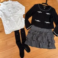 メゾピアノ ジュニア　 160 卒業式　フォーマルスーツ