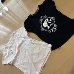 Barbie & Biquette 半袖Tシャツ 2枚セット　120cmのサムネイル