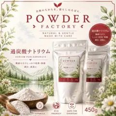 過炭酸ナトリウム 酸素系漂白剤 450g 2袋セットのサムネイル