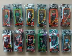 仮面ライダーソフビパッケージチャーム＆チョコスナック 全12種コンプリートセット