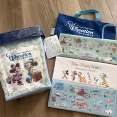 東京ディズニーリゾート バケーションパッケージ ポップコーンケースとクッション