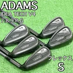 ADAMSGOLF IDEA TECH V4 アイアン 右利き 5本のサムネイル