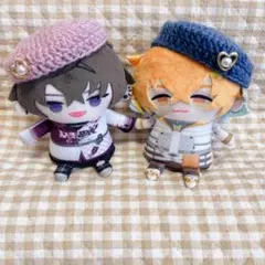 にじぱぺっと ベレー帽 おそろいセット ゴールド