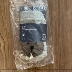 新品未使用 baby GAP ベビータイツ 12-24ヶ月 クマ柄