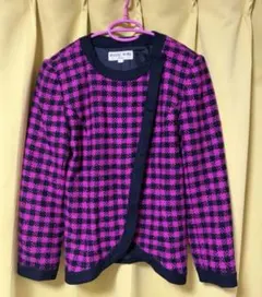 80s90s HANAE MORI Boutique ウールジャケット 千鳥格子のサムネイル