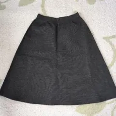美品 レディース Mサイズ ☆【グローバルワーク】 スカート　チャコールグレー