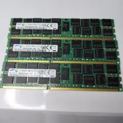 Samsung PC3-14900R 16GB メモリー 3枚セット　48GB Samsung PC3-14900R 16GB メモリー 3枚セット 48GB - メルカリ