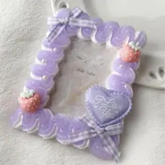 ホイップデコ トレカケース♡ No.10紫