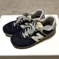 New Balance ML574VIC 27.0cm ネイビー　スニーカー