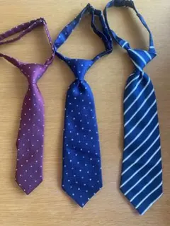子供用ネクタイ　3本セット コムサイズム他２点