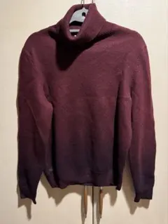 エルボーパッチ ニット