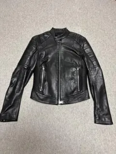 Juun.J 羊革 ライダース レザージャケット 46 M 正規品 美品のサムネイル
