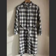 古着 Arnold Palmer チェック柄 シャツワンピース