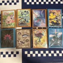 デッキシールドコレクション　古代未来　8点セット　サケブシッポ　ハバタクカミ