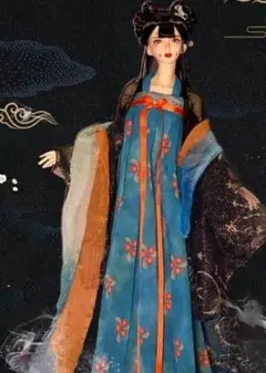 WN16 BJD ドール 衣装 漢服 中華風 古風 ハンドメイド
