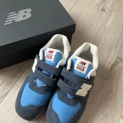 【試し履きのみ】New Balance　PV574　21cm スニーカー ブルー