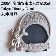 【未使用品】ディズニーフォトフレーム 2006年度 浦安市成人式記念品 非売品