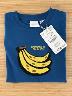 ZARA バナナプリント Tシャツ 104cm