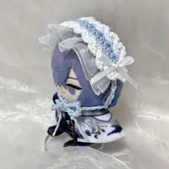 〈LightBlue 〉レースヘッドドレス にじぱぺっと ぬい帽子