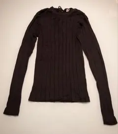 ⭕️ YOUNG & OLSEN 長袖Tシャツ ブラック サイズ1