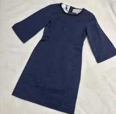 新品　希少品✨アンドレアインコントリ 総柄　ワンピース　結婚式　コットン
