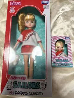 リカちゃん くじ チアスタイル 01 ぷちリカちゃん04 チアスタイルセット