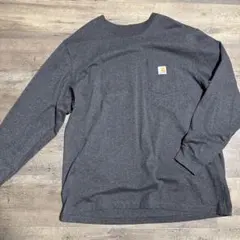 Carhartt グレー 長袖Tシャツ XL ルーズフィット