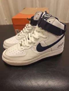 【 ナイキ 】 エアホースワン HIGH 20周年モデル 白紺 27.5cm