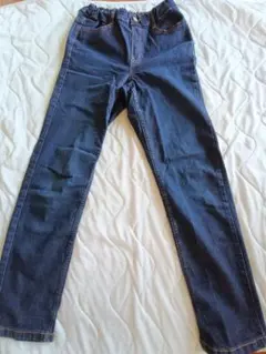 GU ダークブルー 長ズボン ボトムス　150cm