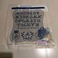 フェリシモ 作成キット 未開封 クロスステッチ