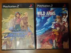 PS2　WILD ARMS・WILD ARMSアルターコード：F（起動確認済み）
